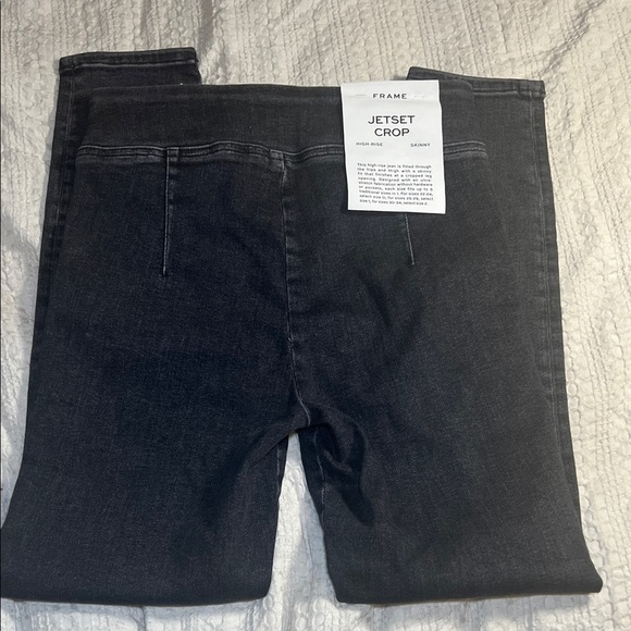 Frame Denim Women's Dark jeans high rise skinny size 1 - Picture 4 of 11